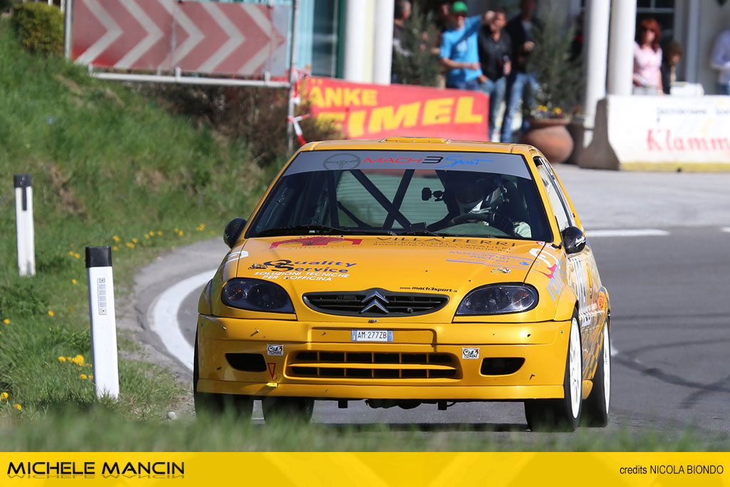 La Citroen Saxo di Mancin torna a ruggire