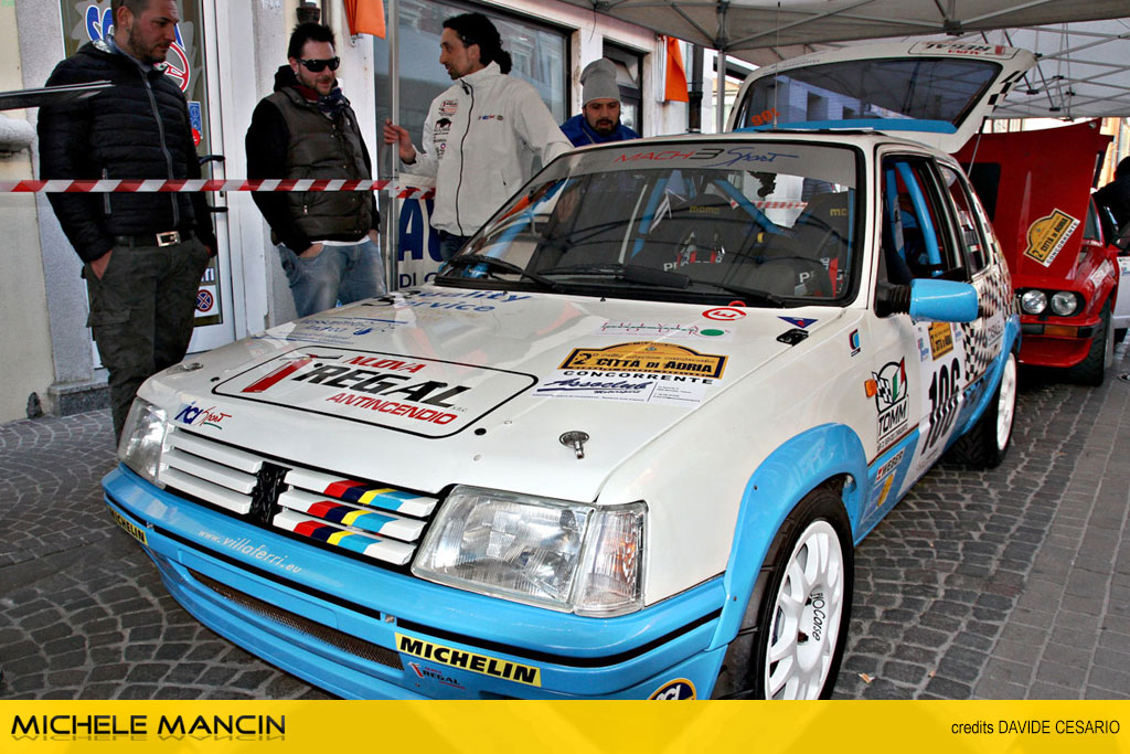 Salita, rally e ora anche slalom per Mancin